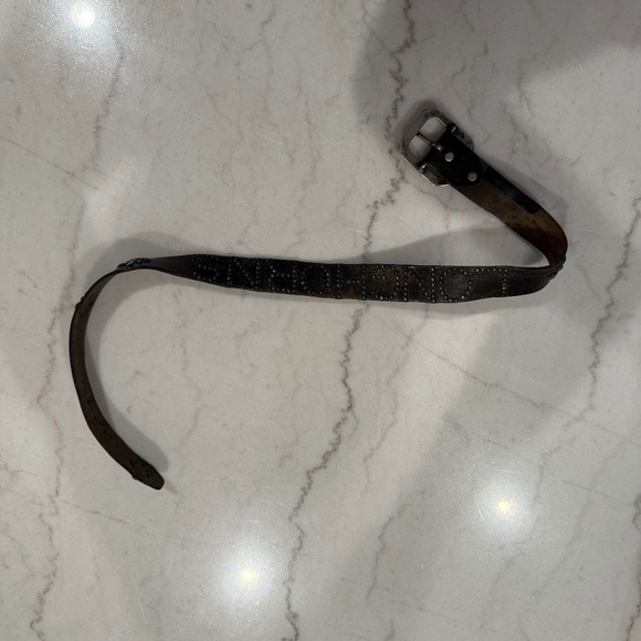 Vintage Old Stud Handmade Belt – Longhorn Design